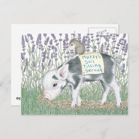 ハウスマウスデザイン®はがき ポストカード (正面/裏面)