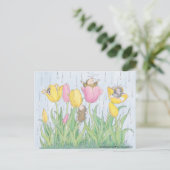 ハウスマウスデザイン®はがき ポストカード (スタンド正面)