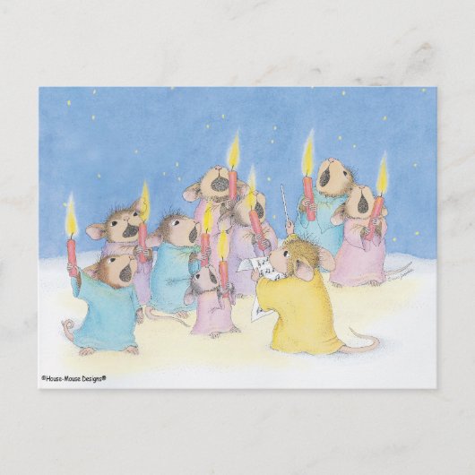 ハウスマウスデザイン®はがき ポストカード (正面)