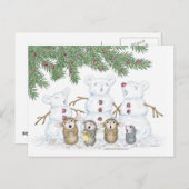 ハウスマウスデザイン®はがき ポストカード (正面/裏面)