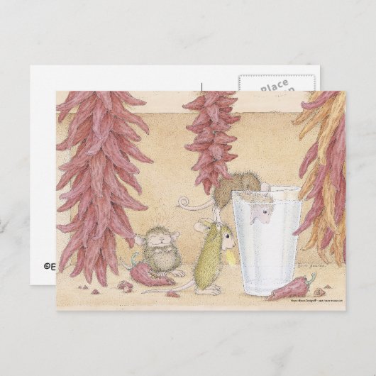 ハウスマウスデザイン®はがき ポストカード (正面/裏面)