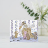 ハウスマウスデザイン®はがき ポストカード (スタンド正面)