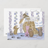 ハウスマウスデザイン®はがき ポストカード (正面/裏面)