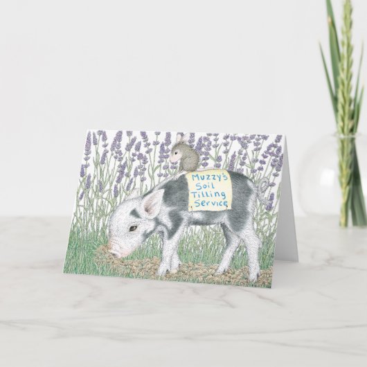 ハウスマウスデザイン®カード カード (正面)