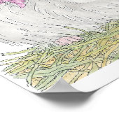 ハウスマウスデザイン® – ゴージャスギニア ポスター (角)