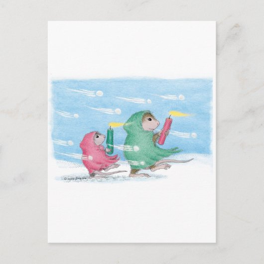 ハウスマウスデザイン® ポストカード (正面)