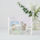 ハウスマウスデザイン® - ポストカード (スタンド正面)