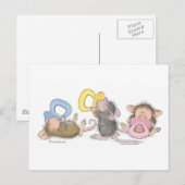 ハウスマウスデザイン® ポストカード (正面/裏面)