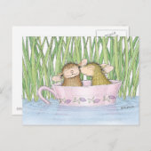 ハウスマウスデザイン® - ポストカード (正面/裏面)