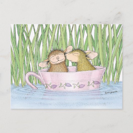 ハウスマウスデザイン® - ポストカード (正面)