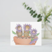 ハウスマウスデザイン® - ポストカード (スタンド正面)