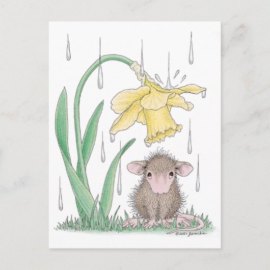 ハウスマウスデザイン® - ポストカード (正面)