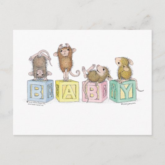 ハウスマウスデザイン® ポストカード (正面)