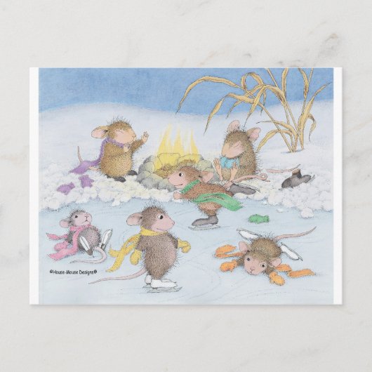 ハウスマウスデザイン® ポストカード (正面)