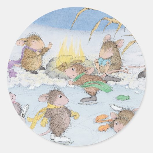 ハウスマウスデザイン® ラウンドシール (正面)