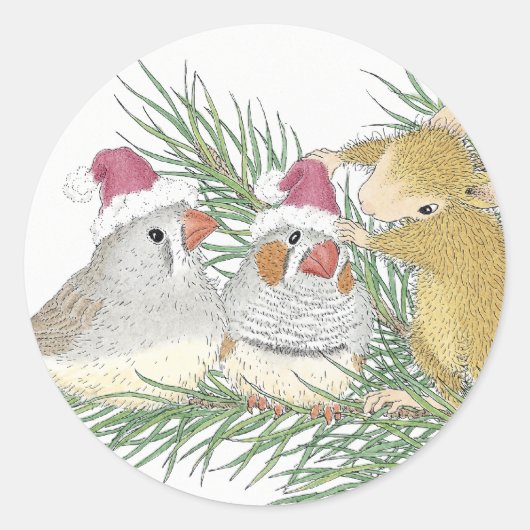 ハウスマウスデザイン® ラウンドシール (正面)