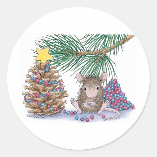 ハウスマウスデザイン® ラウンドシール (正面)