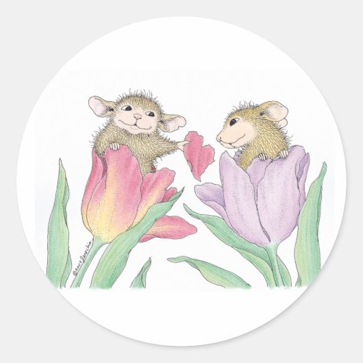 ハウスマウスデザイン® - ラウンドシール (正面)