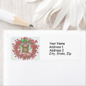 ハウスマウスデザイン®住所 シール (インサイチュ)