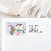 ハウスマウスデザイン®住所 シール (インサイチュ)