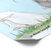 ハウスマウスデザイン® - Wall Art ポスター (角)