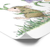 ハウスマウスデザイン® - Wall Art ポスター (角)