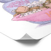 ハウスマウスデザイン® - Wall Art ポスター (角)