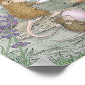 ハウスマウスデザイン® - Wall Art ポスター (角)