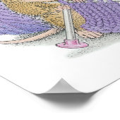 ハウスマウスデザイン® - Wall Art ポスター (角)