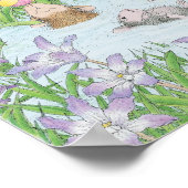 ハウスマウスデザイン® - Wall Art ポスター (角)