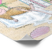 ハウスマウスデザイン® - Wall Art ポスター (角)