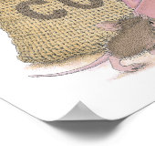 ハウスマウスデザイン® - Wall Art ポスター (角)