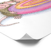 ハウスマウスデザイン® - Wall Art ポスター (角)