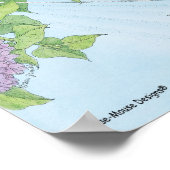 ハウスマウスデザイン® - Wall Art ポスター (角)