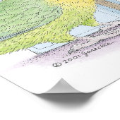 ハウスマウスデザイン® - Wall Art ポスター (角)