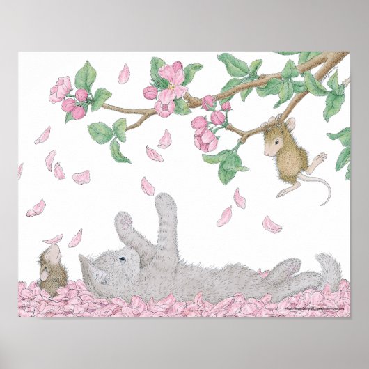 ハウスマウスデザイン® - Wall Art ポスター (正面)