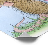 ハウスマウスデザイン® - Wall Art ポスター (角)