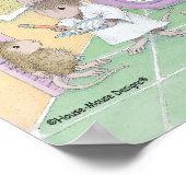 ハウスマウスデザイン® - Wall Art ポスター (角)