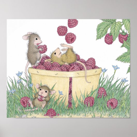 ハウスマウスデザイン® - Wall Art ポスター (正面)