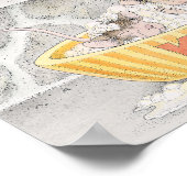 ハウスマウスデザイン® - Wall Art ポスター (角)