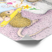 ハウスマウスデザイン® - Wall Art ポスター (角)