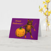 ハウスマウス カード (黄色い花)