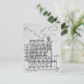 ハウスマン建物 |パリ，ルー・デ・レンヌ ポストカード (スタンド正面)