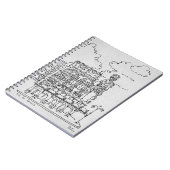 ハウスマン建物|ルードレンヌ,パリ ノートブック (左側)