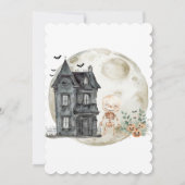 ハウスマ幽霊のよく出るミアンドフレンズハローウィンパーティ 招待状 (裏面)