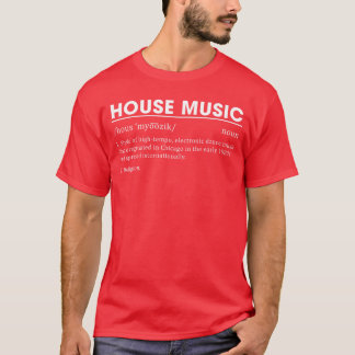 ハウスミュージックの定義 エレクトロニックダンスミュージック 小 Tシャツ