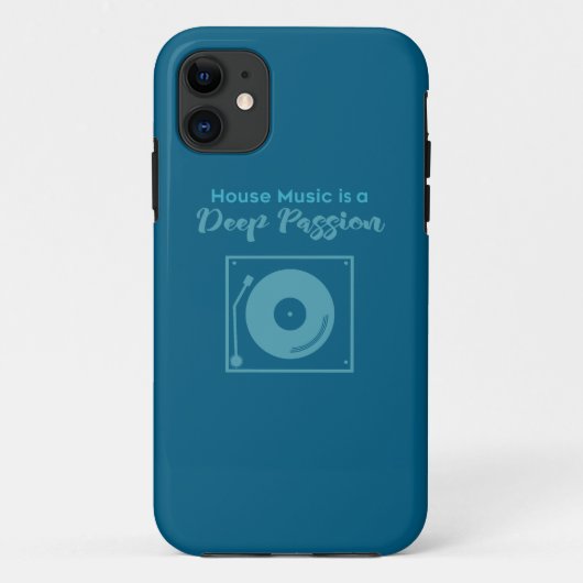 ハウスミュージックは深い情熱 Case-Mate iPhoneケース (裏面)