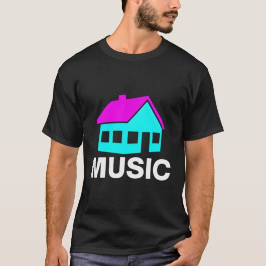 ハウスミュージックエムレイヴ Tシャツ (正面)