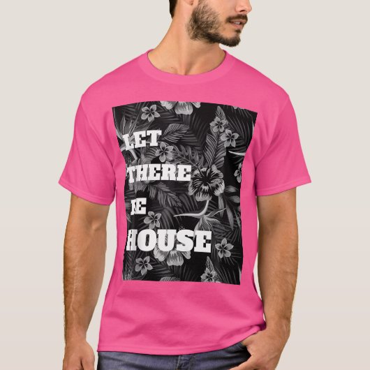 ハウスミュージック深いソウルフルEdm Tシャツ (正面)