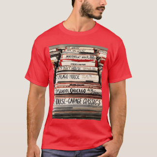 ハウスミュージック ビニールレコード ソウルフルハウス DJファミリー Tシャツ